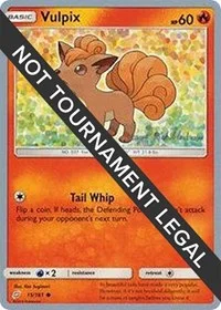 Vulpix | 2019 (Kaya Lichtleitner) | 15/181 | Normal | World Championship Decks