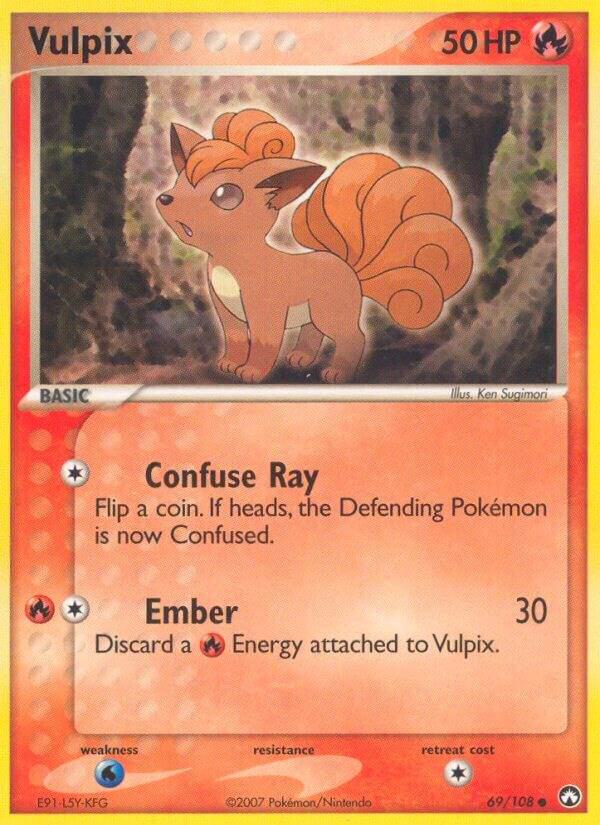 Vulpix 69/108 Normal Power Keepers