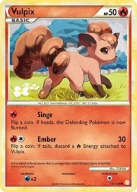 Vulpix | 87/123 | Normal | HeartGold SoulSilver