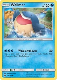 Wailmer | 39/168 | Reverse Holofoil | SM - Celestial Storm