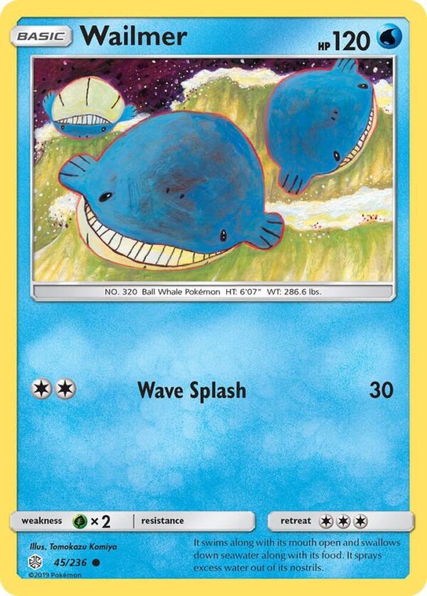 Wailmer 45/236 Normal SM – Cosmic Eclipse Wailmer 45/236 Normal SM – Cosmic Eclipse