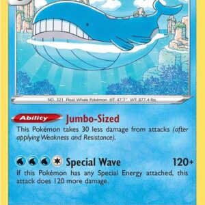 Wailord 038/195 Normal SWSH12: Silver Tempest Wailord 038/195 Normal SWSH12: Silver Tempest
