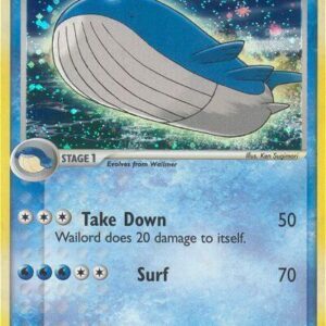 Wailord 14/109 Holofoil Ruby and Sapphire Wailord 14/109 Holofoil Ruby and Sapphire