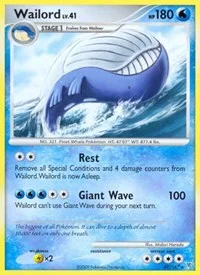 Wailord | 47 | Normal | Supreme Victors