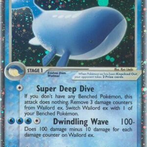 Wailord ex 100/100 Holofoil Sandstorm