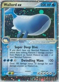Wailord ex | 100/100 | Holofoil | Sandstorm Wailord ex | 100/100 | Holofoil | Sandstorm