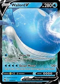 Wailord V | 13/73 | Holofoil | Champion's Path