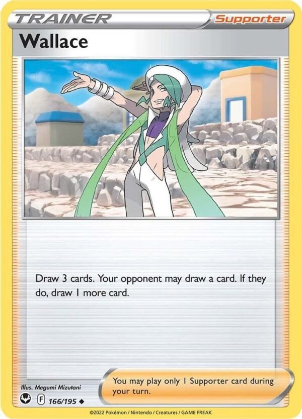 Wallace 166/195 Reverse Holofoil SWSH12: Silver Tempest Wallace 166/195 Reverse Holofoil SWSH12: Silver Tempest