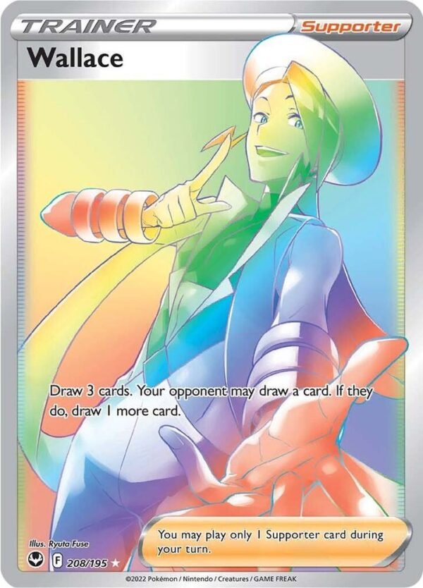 Wallace (Secret) 208/195 Holofoil SWSH12: Silver Tempest Wallace (Secret) 208/195 Holofoil SWSH12: Silver Tempest