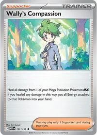 Wally's Compassion | 132/132 | Reverse Holofoil | ME01: Mega Evolution