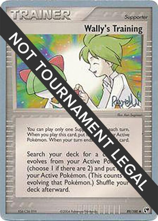 Wally’s Training 2004 (Reed Weichler) 89/100 Normal World Championship Decks Wally’s Training 2004 (Reed Weichler) 89/100 Normal World Championship Decks