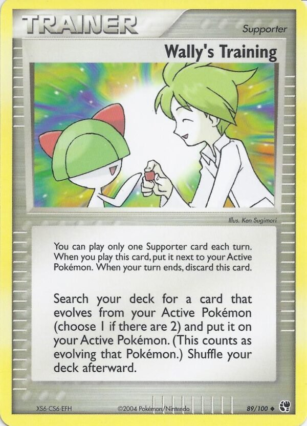 Wally’s Training 89 Normal EX Battle Stadium