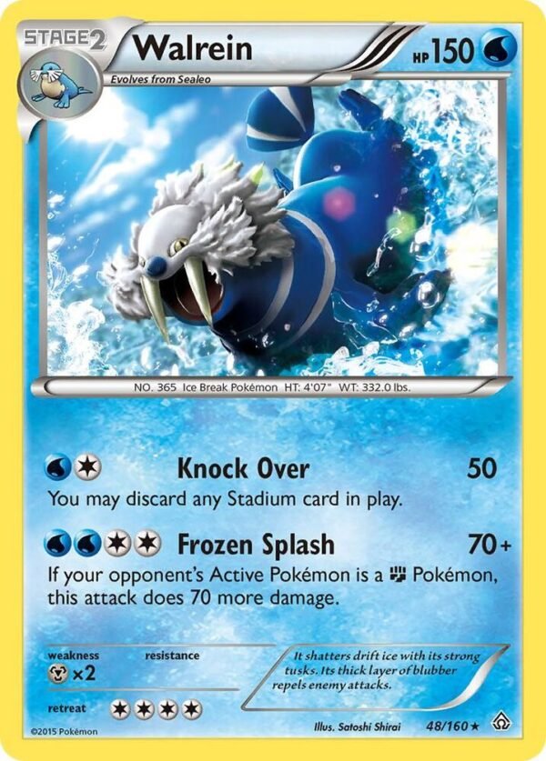 Walrein 48/160 Normal XY – Primal Clash