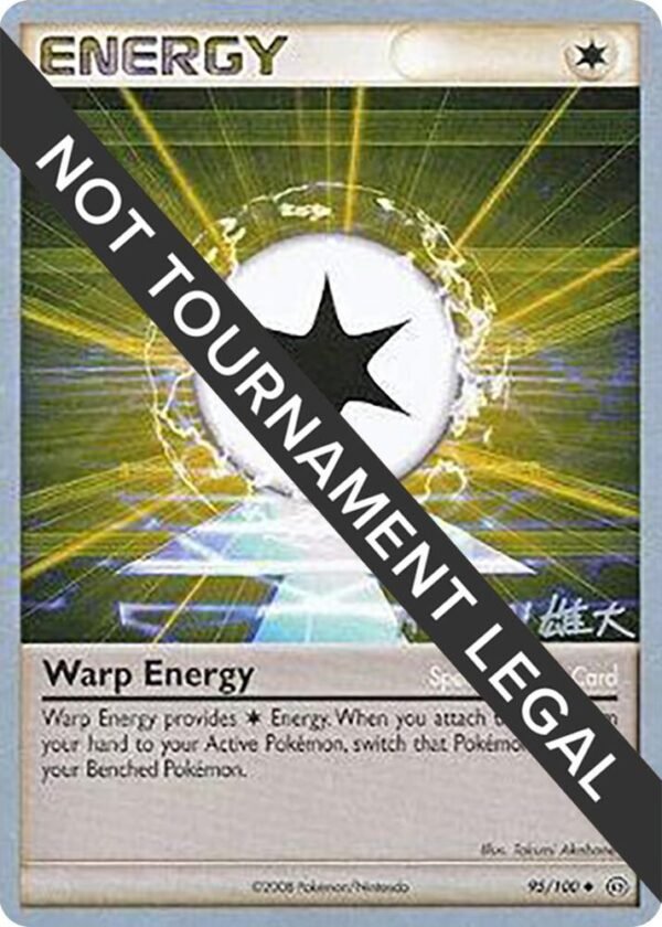 Warp Energy 2010 (Yuta Komatsuda) 95/100 Normal World Championship Decks