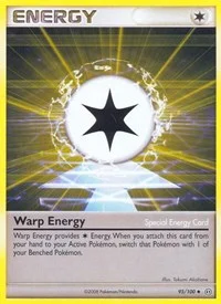 Warp Energy | 95/100 | Reverse Holofoil | Stormfront