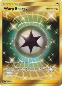 Warp Energy (Secret) | 123/111 | Holofoil | SM - Crimson Invasion