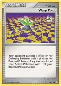 Warp Point | 116/130 | Reverse Holofoil | Diamond and Pearl Warp Point | 116/130 | Reverse Holofoil | Diamond and Pearl