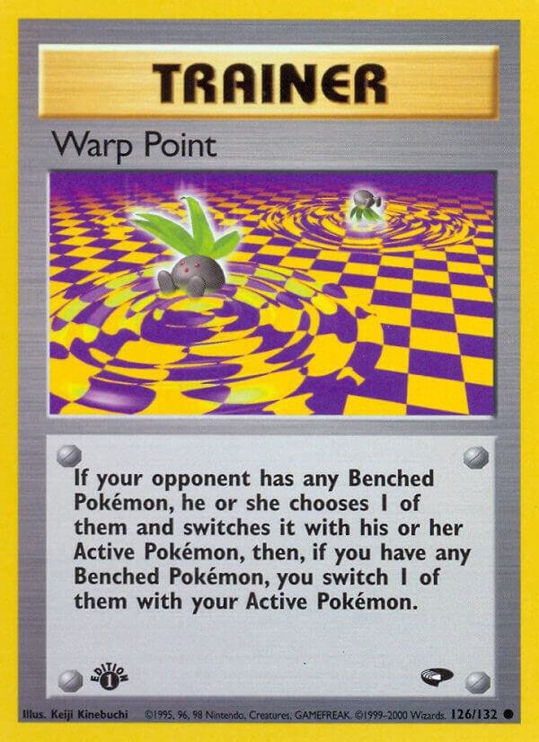 Warp Point 126/132 1st Edition Gym Challenge Warp Point 126/132 1st Edition Gym Challenge
