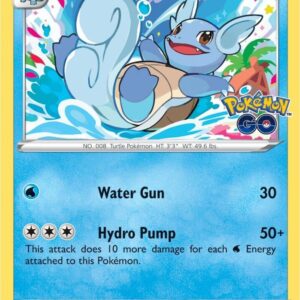 Wartortle 016/078 Reverse Holofoil Pokemon GO