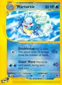 Wartortle | 092/165 | Reverse Holofoil | Expedition