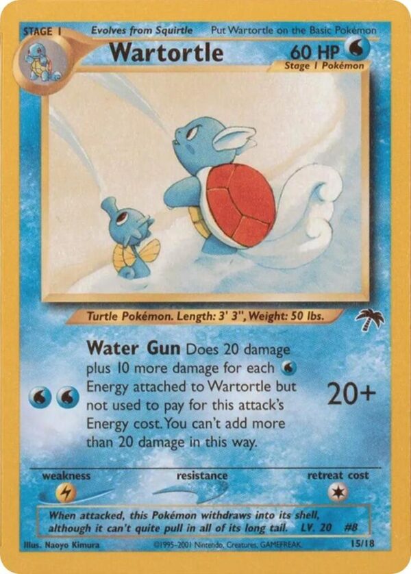 Wartortle 15/18 Normal Southern Islands