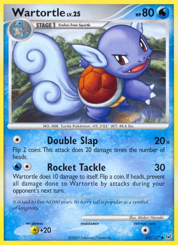 Wartortle 65/127 Reverse Holofoil Platinum Wartortle 65/127 Reverse Holofoil Platinum