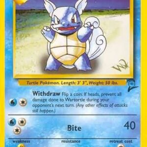Wartortle [W Stamped] 063/130 Normal WoTC Promo