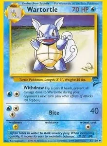 Wartortle [W Stamped] | 063/130 | Normal | WoTC Promo
