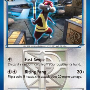 Watchog (Team Plasma) (112) 112/135 Reverse Holofoil Plasma Storm Watchog (Team Plasma) (112) 112/135 Reverse Holofoil Plasma Storm