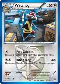 Watchog (Team Plasma) (112) | 112/135 | Reverse Holofoil | Plasma Storm