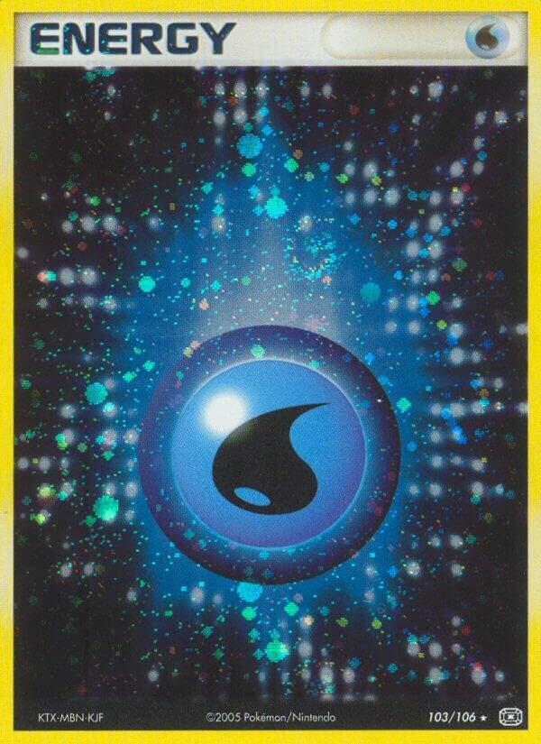 Water Energy 103/106 Holofoil Emerald Water Energy 103/106 Holofoil Emerald