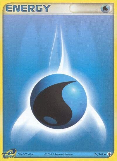 Water Energy 106/109 Normal Ruby and Sapphire