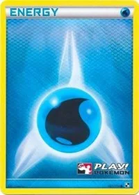 Water Energy | 107/114 (Play! Pokemon) | Holofoil | League & Championship Cards