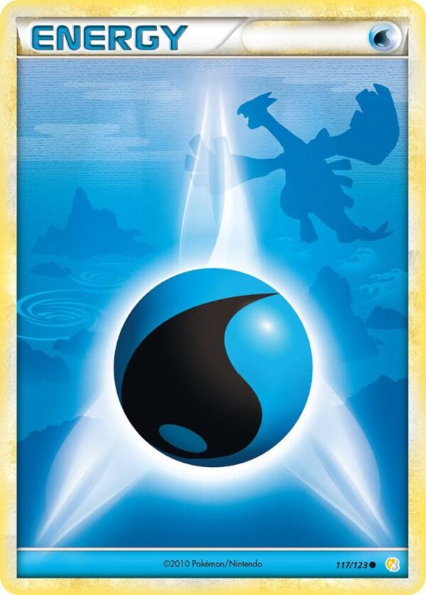Water Energy 117/123 Normal HeartGold SoulSilver Water Energy 117/123 Normal HeartGold SoulSilver