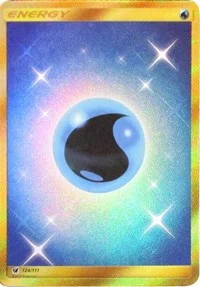 Water Energy (Secret) | 124/111 | Holofoil | SM - Crimson Invasion Water Energy (Secret) | 124/111 | Holofoil | SM - Crimson Invasion