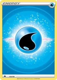 Water Energy (Texture Full Art) | 154/159 | Holofoil | Crown Zenith