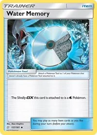Water Memory | 157/181 | Reverse Holofoil | SM - Team Up