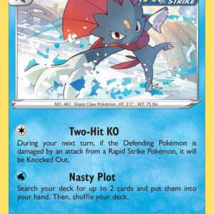Weavile 031/198 Reverse Holofoil SWSH06: Chilling Reign Weavile 031/198 Reverse Holofoil SWSH06: Chilling Reign