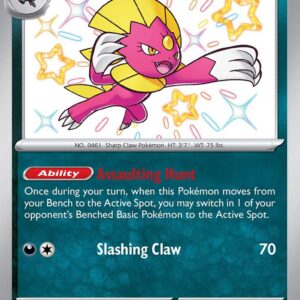 Weavile 183/091 Holofoil SV: Paldean Fates