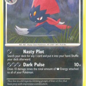 Weavile 40/130 Reverse Holofoil Diamond and Pearl Weavile 40/130 Reverse Holofoil Diamond and Pearl