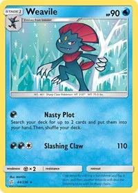 Weavile | 44/236 | Reverse Holofoil | SM - Cosmic Eclipse