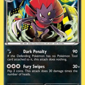 Weavile 70/99 Reverse Holofoil Next Destinies