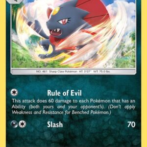 Weavile 86/147 Normal SM – Burning Shadows