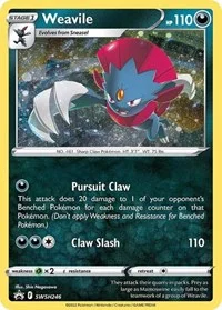 Weavile | SWSH246 (Cosmos Holo) | Holofoil | SWSH: Sword & Shield Promo Cards