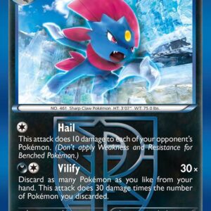 Weavile (Team Plasma) 66/116 Reverse Holofoil Plasma Freeze Weavile (Team Plasma) 66/116 Reverse Holofoil Plasma Freeze