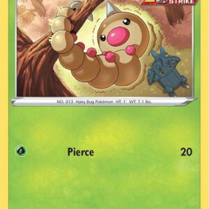 Weedle 001/198 Reverse Holofoil SWSH06: Chilling Reign Weedle 001/198 Reverse Holofoil SWSH06: Chilling Reign