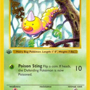 Weedle 069/102 Unlimited Base Set (Shadowless)