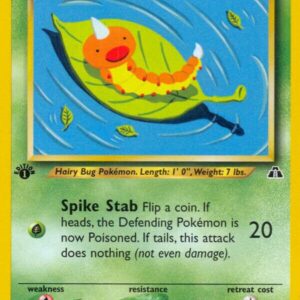 Weedle 70/75 1st Edition Neo Discovery Weedle 70/75 1st Edition Neo Discovery