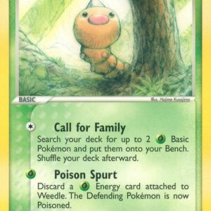 Weedle 86/112 Reverse Holofoil FireRed & LeafGreen
