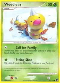 Weedle | 93/106 | Reverse Holofoil | Great Encounters